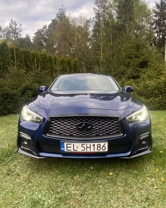 Infiniti Q50 cena 92500 przebieg: 106000, rok produkcji 2018 z Wojnicz małe 106